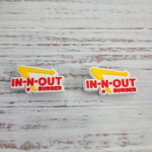 IN-N-OUT Burger Croc Charms - Picture 1 of 2